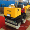 Double drum vibratory roller walk behind roller compactor smooth drum roller for sale FYL-800